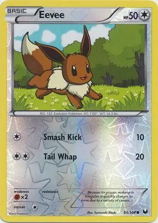 Dark Explorers Eevee #84/108 reverse holo